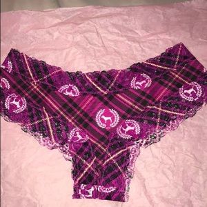 Pink logo panties